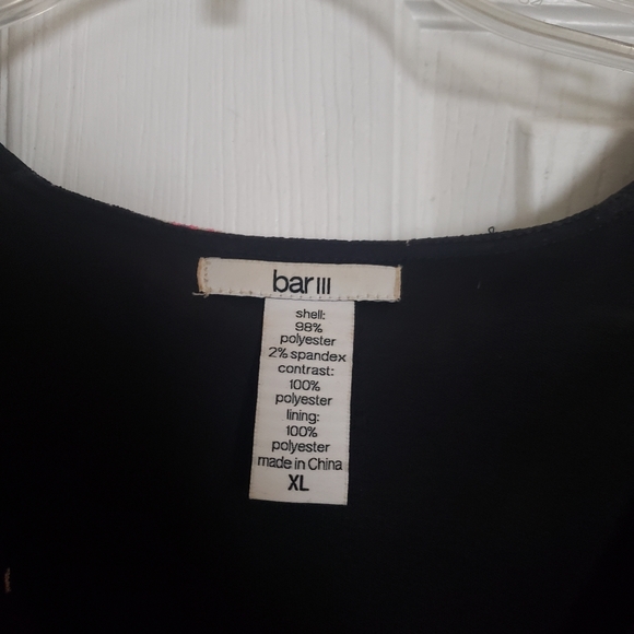 Bar III multiprint zipup dress - Picture 3 of 4